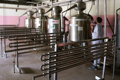 رحلة نجاح في إنتاج زيت الزيتون البكر الممتاز والمياه العطرية والخل من منطقة مغدوشة